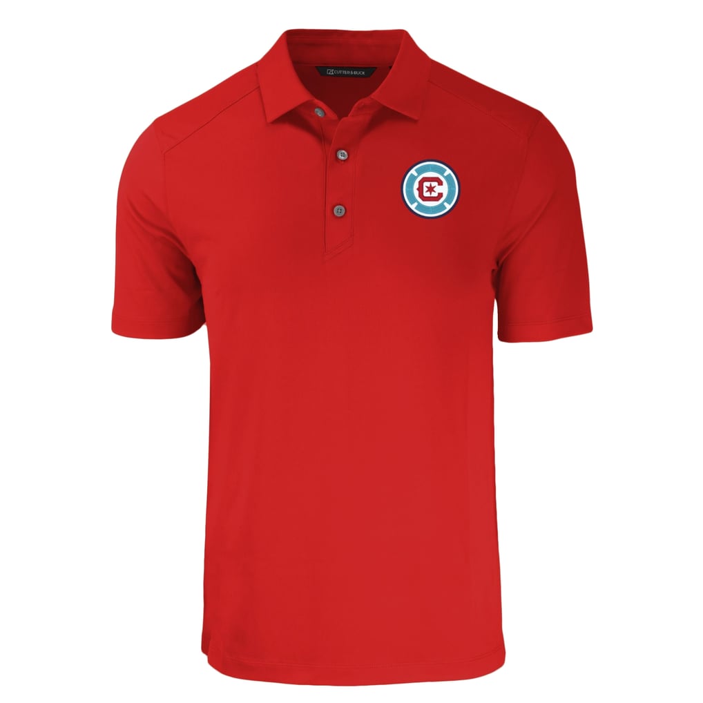  Chicago Fire Cutter & Buck Forge Eco Stretch Recycled Polo - Red